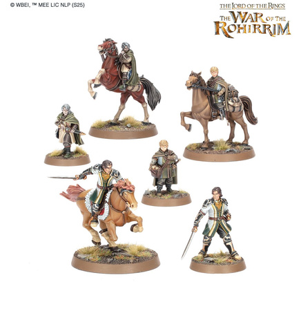 Middle-Earth Strategy Battle Game: Fréaláf Hildeson, Olwyn & Lief, Heroes of Rohan