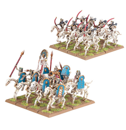 The Old World Tomb Kings of Khemri: Skeleton Horsemen / Horse Archers