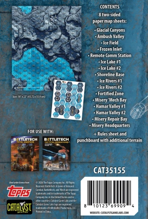 Battletech Map Pack: Glacier