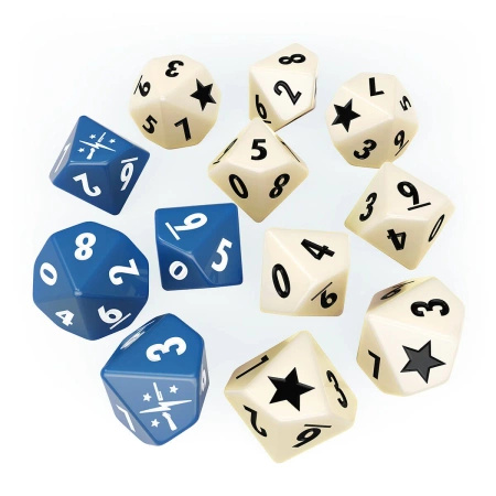 [PRZEDSPRZEDAŻ] Fallout Factions Dice Set: The Institute