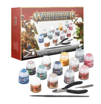 Age of Sigmar: Paints plus Tools Set