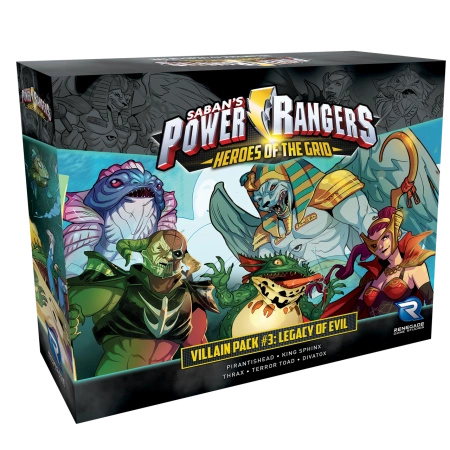 Power Rangers: Heroes of the Grid Villain Pack #3 Legacy of Evil (angielska edycja)