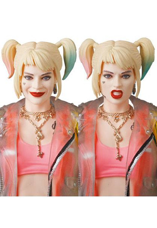 Birds Of Prey MAF EX Action Figure Harley Quinn Caution Tape Jacket Ver. 15 cm