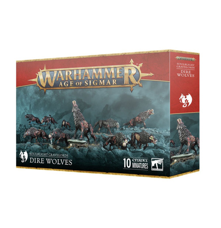 Age of Sigmar Soulblight Gravelords: Dire Wolves