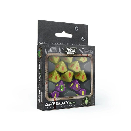Fallout Factions Dice Set: Super Mutants