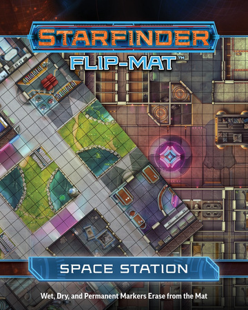 Starfinder Flip-Mat: Space Station 1
