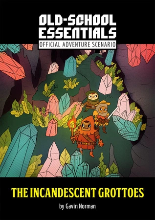 [OUTLET] Old-School Essentials Official Adventure Scenario: The Incandescent Grottoes
