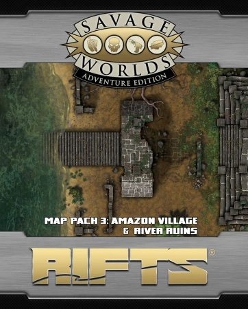 Rifts for Savage Worlds: Map Pack Jungle River