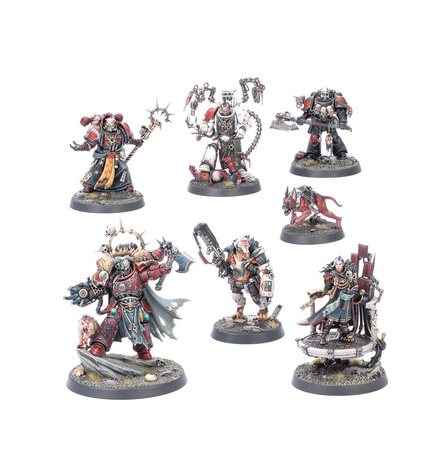 Chaos Space Marines: Red Corsairs Huron Blackheart and the Masters of the Maelstrom