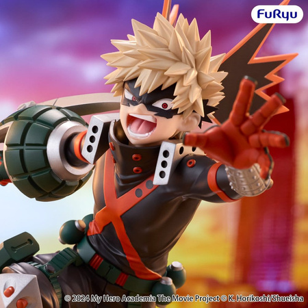 [PRZEDSPRZEDAŻ] My Hero Academia: You're Next Muchute PVC Figure Katsuki Bakugo 25 cm