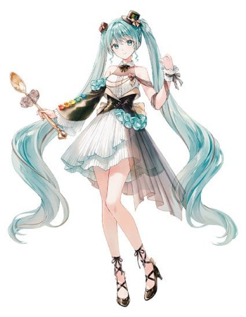 [PRZEDSPRZEDAŻ] Hatsune Miku x Tirol Choco Collaboration PVC Figure Coffee Nougat Ver. 19 cm