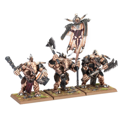 The Old World Beastmen Brayherds: Minotaur Herd