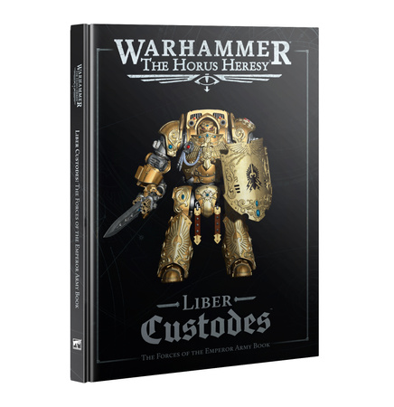 [OUTLET] Warhammer The Horus Heresy Liber Custodes: The Forces of the Emperor Army Book