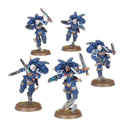 Space Marines: Vanguard Veterans Squad With Jumpacks