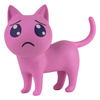 [PRZEDSPRZEDAŻ] Needy Girl Overdose Soft Vinyl Figure Cat Sorry 15 cm