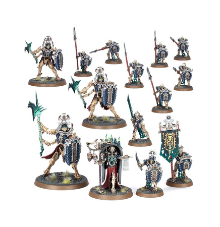 Age of Sigmar Ossiarch Bonereapers: Heralds of the Bone-tithe Regiment of Renown
