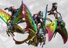 Conquest: Weaver Courts Sciathan Riders (Dual Kit)