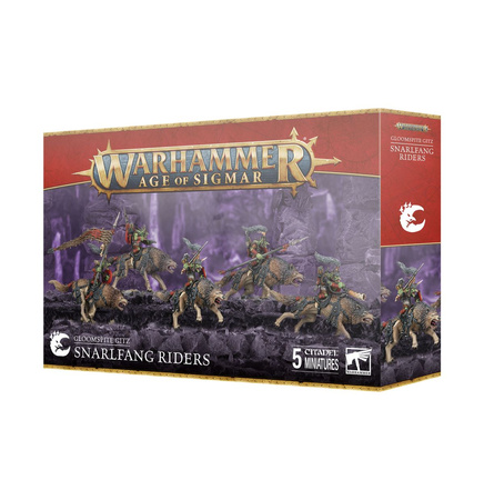 Age of Sigmar: Gloomspite Snarlfang Riders
