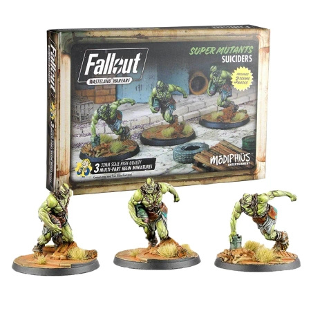 Fallout Miniatures: Super Mutants Suiciders