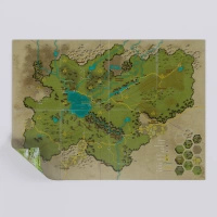 Dolmenwood Double-Sided Player / Referee's Poster Map