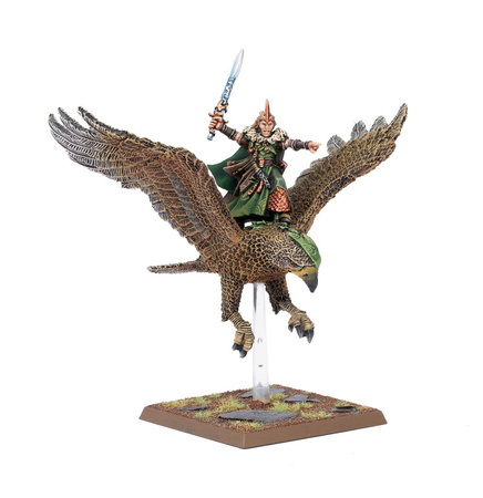 The Old World Wood Elf Realms: Wood Elf Noble on Great Eagle