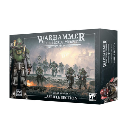 Warhammer The Horus Heresy: Solar Auxilia Lasrifle Section