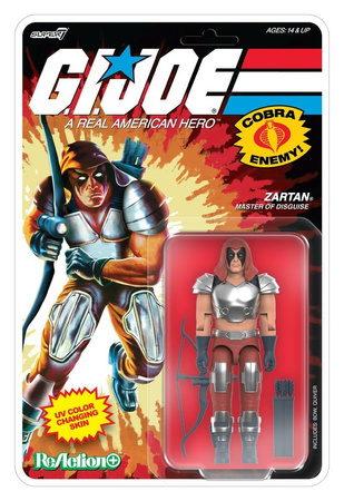 G.I. Joe (Comic) ReAction+ Wave 09 Zartan