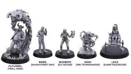 [PRZEDSPRZEDAŻ] Shadowrun Miniatures: Savage Threats