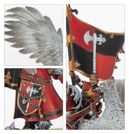 The Old World Kingdom of Bretonnia: Battle Standard Bearer on Royal Pegasus