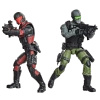 [PRZEDSPRZEDAŻ] G.I. Joe Classified Series #218, Snake Eyes & Varmint ATV Vs. Stealth Viper & Cobra Stealth Flight Pod (Trubble Bubble)