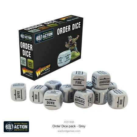 Orders Dice Pack Grey