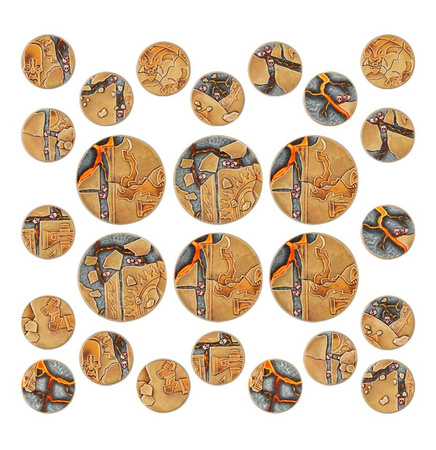 Age of Sigmar: Shattered Dominion 40 & 65mm Round Bases