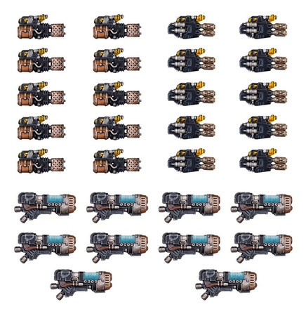 Warhammer The Horus Heresy: Legiones Astartes Heavy Weapons Upgrade Set Heavy Flamers, Multi-meltas and Plasma Cannons