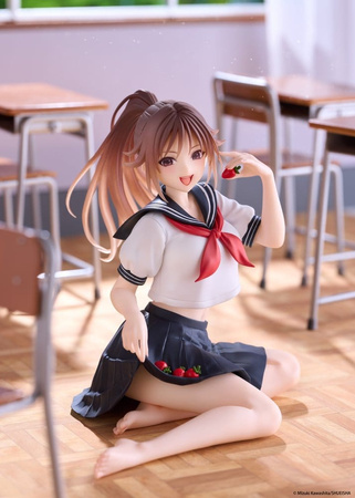 [PRZEDSPRZEDAŻ] Strawberry 100% Desktop Cute PVC Figure Satsuki Kitaoji (School uniform Ver.) 18 cm