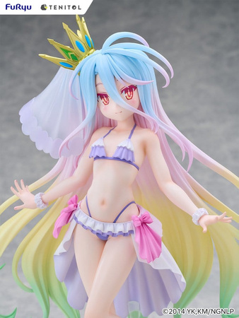 [PRZEDSPRZEDAŻ] No Game No Life Tenitol Tall PVC Figure Shiro swimwear dress Ver. 29 cm