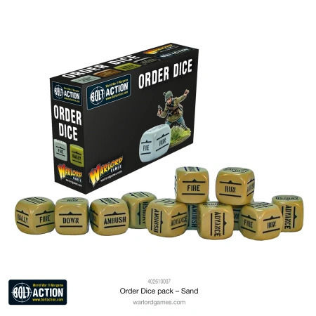 Orders Dice Pack Sand