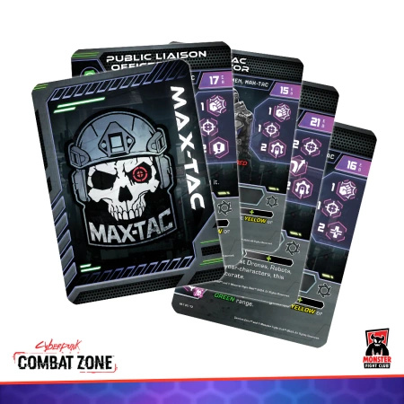 Cyberpunk Red Combat Zone: Command & Control (MAX-TAC/Lawmen Gangers)