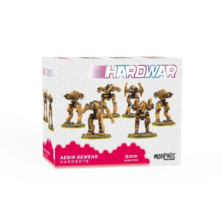 [PRZEDSPRZEDAŻ] Hardwar: Aesir Gewehr Hardbots Miniatures Set